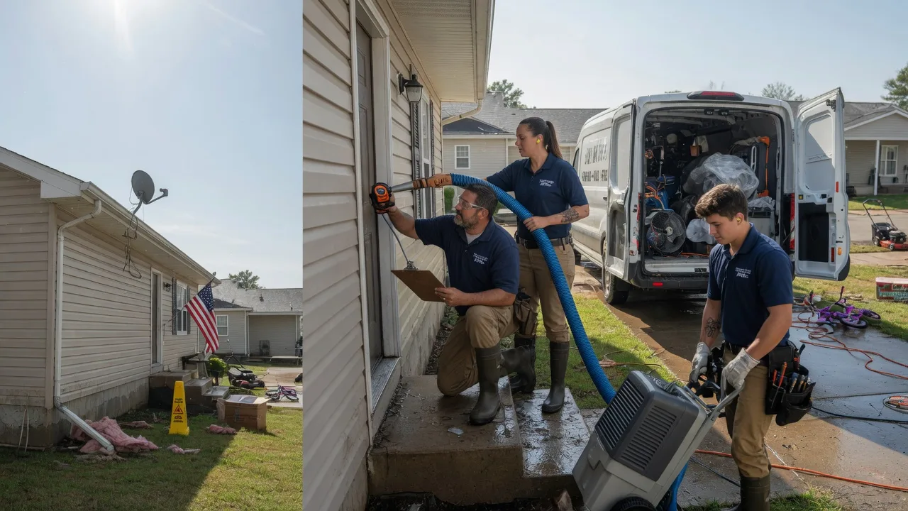 Ceiling Water Damage Restoration in Lohn, TX near me
