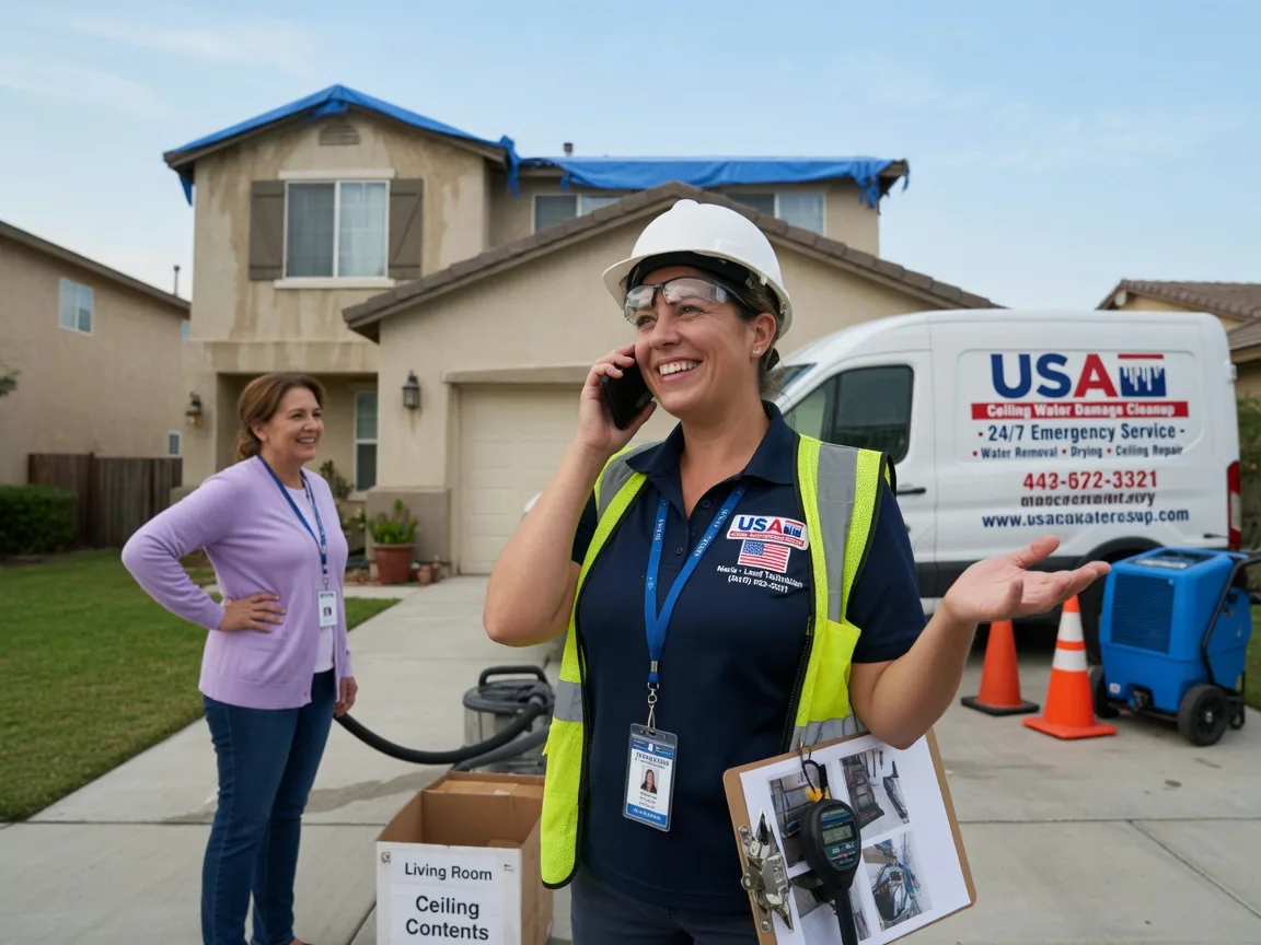 Ceiling Water Damage Restoration Lohn, TX FAQs